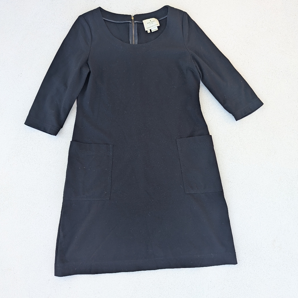 Kate Spade Black Dress with Front Pockets